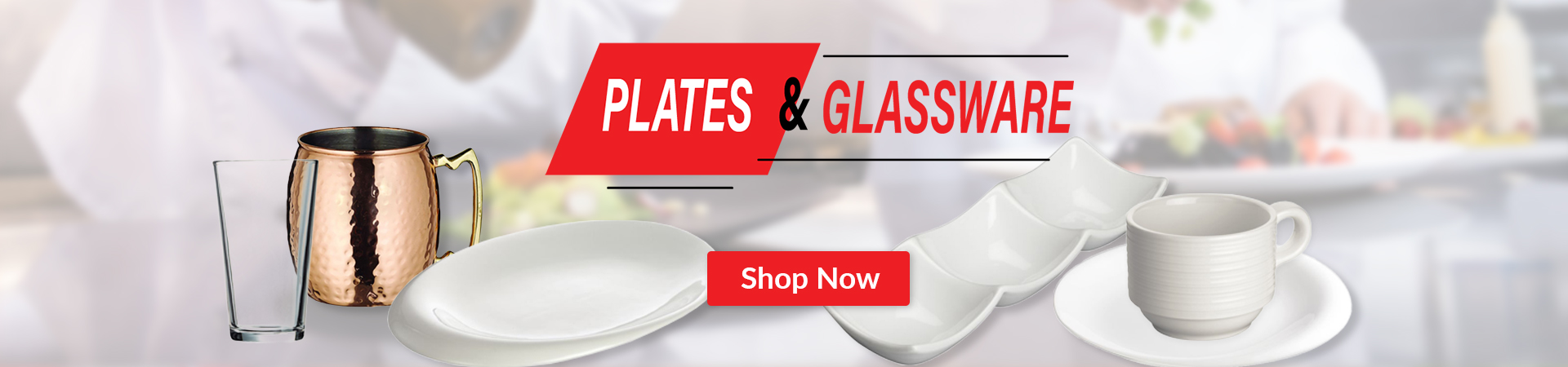 Plates and Glassware